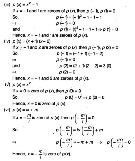 byjus class 9 maths Chapter 2 Polynomials ex2 3b